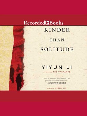 cover image of Kinder Than Solitude
